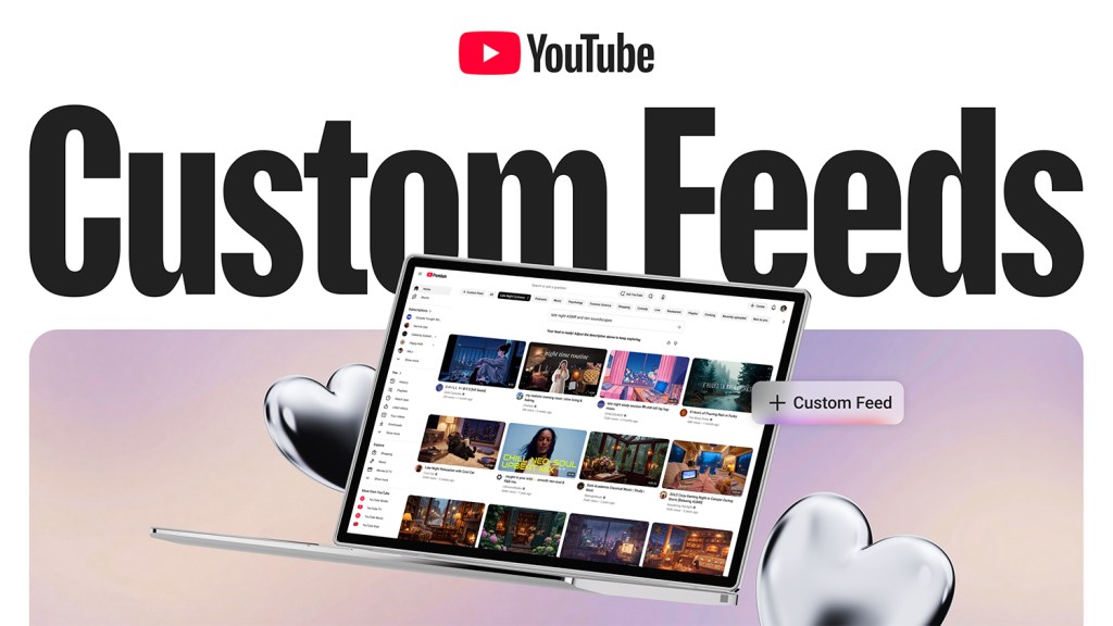 Hình giới thiệu tính năng YouTube Custom Feeds