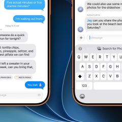 Gợi ý Add to Reminders và Add to Notes xuất hiện trong ứng dụng Tin nhắn trên iOS 27