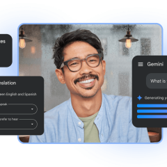 Google Meet với các tính năng Gemini và dịch giọng nói