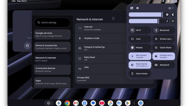 Googlebook OS running on a MacBook Pro