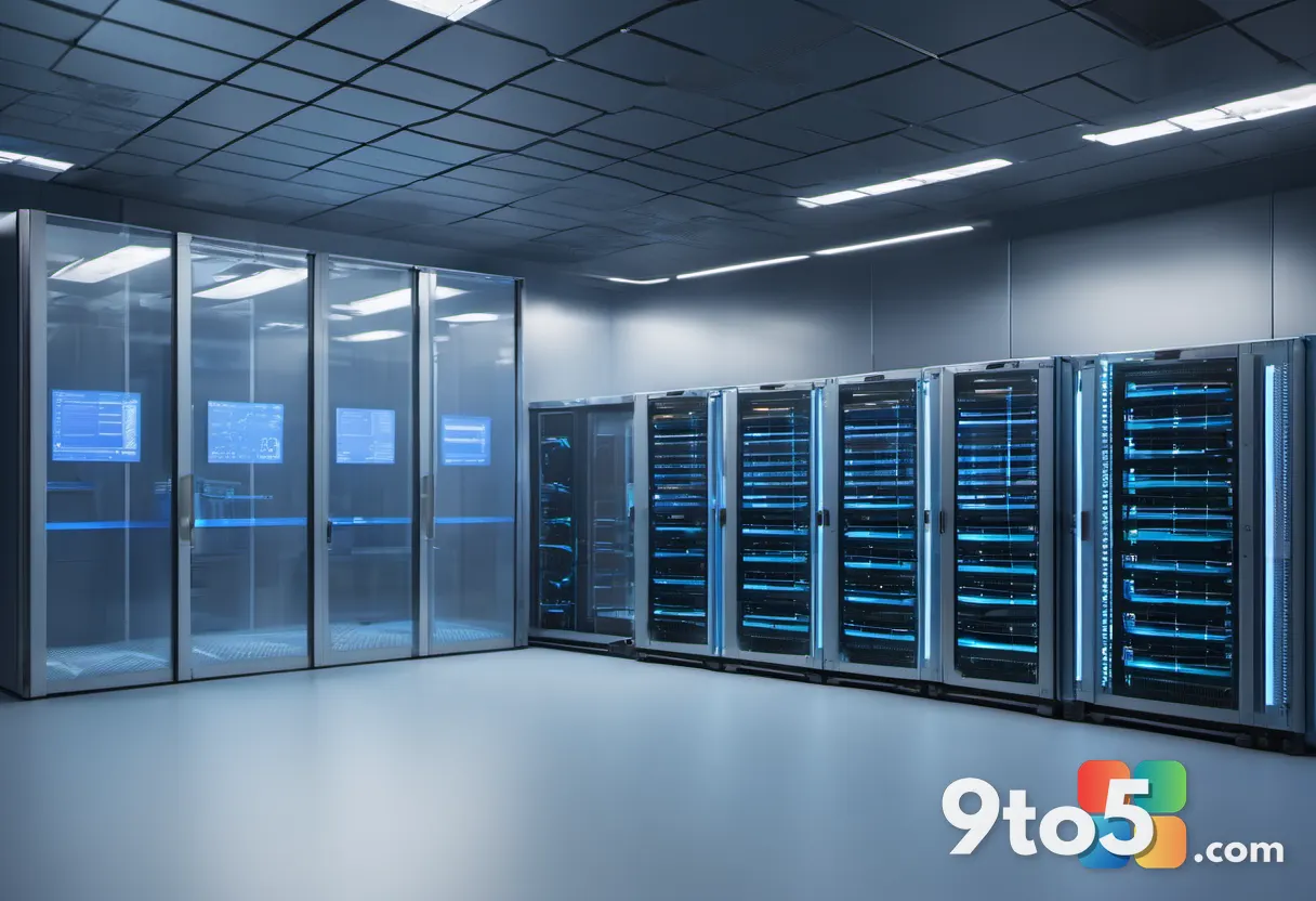 Hạ tầng máy chủ trung tâm dữ liệu và biểu đồ tối ưu hóa chi phí token