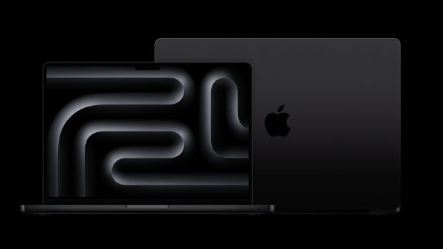 Hai chiếc MacBook Pro đặt cạnh nhau