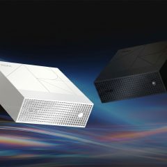 Hai máy ASUS ProArt GR1X màu sáng và tối