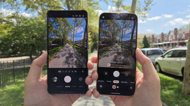 Hai máy cùng được dùng để chụp cảnh ngoài trời; lựa chọn mua nên dựa vào kiểu ảnh thường chụp hơn là mức zoom tối đa.