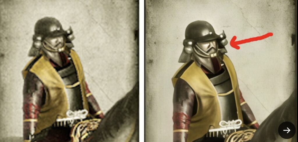 Hai phiên bản thẻ đơn vị trong Total War: Shogun 2