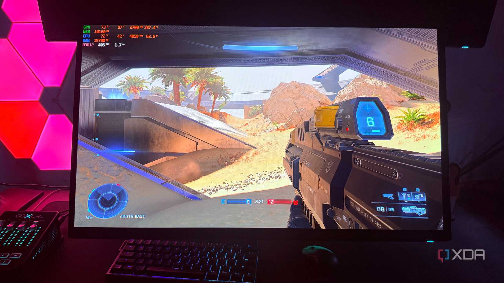 Halo Infinite hiển thị trên màn hình OLED