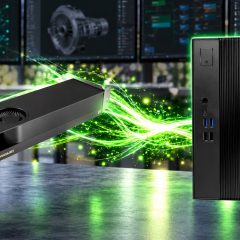 Hệ thống ASRock DeskSlim kết hợp card đồ họa chuyên nghiệp NVIDIA RTX PRO