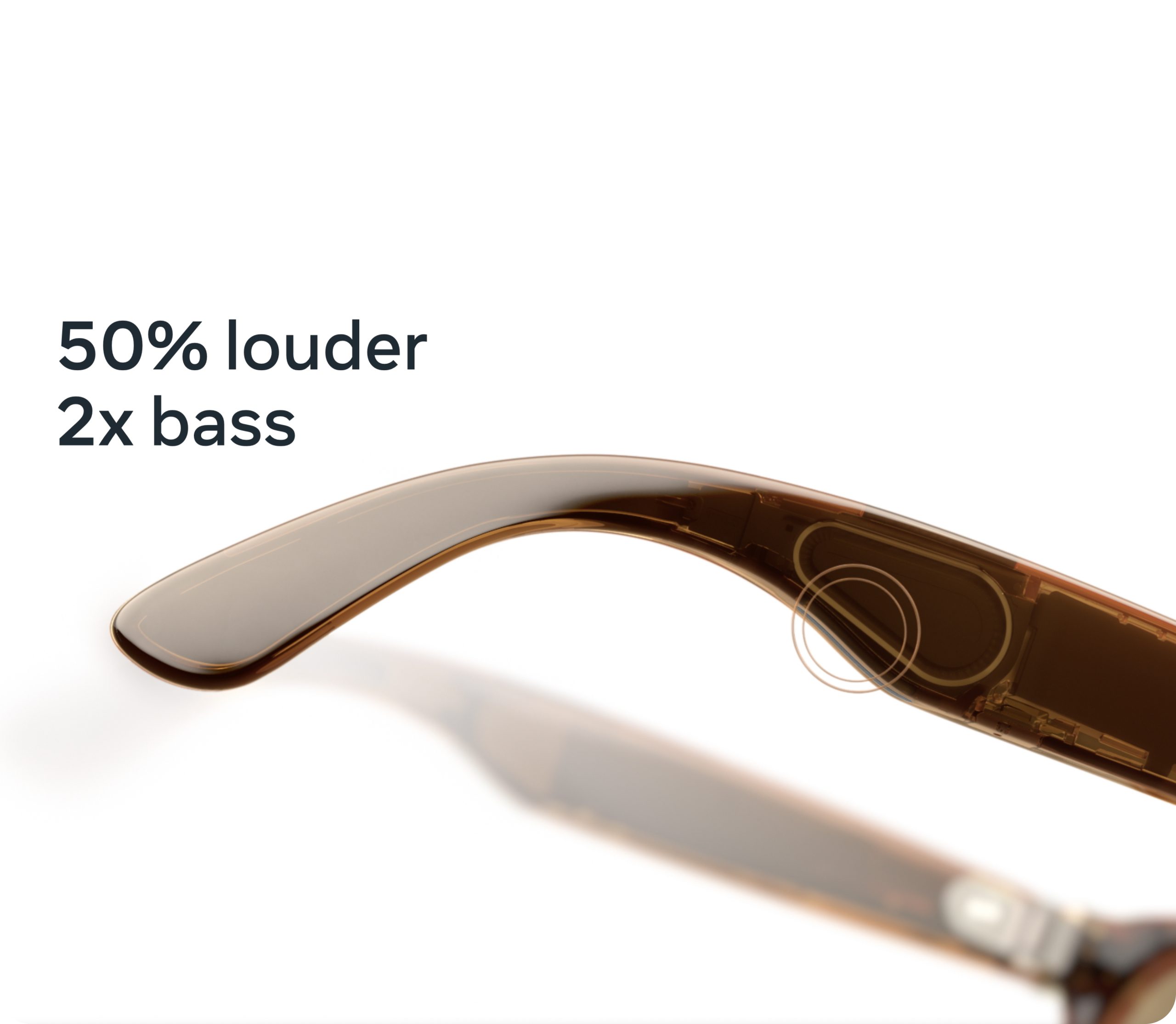 Hệ thống loa tích hợp trên càng kính Ray-Ban Meta