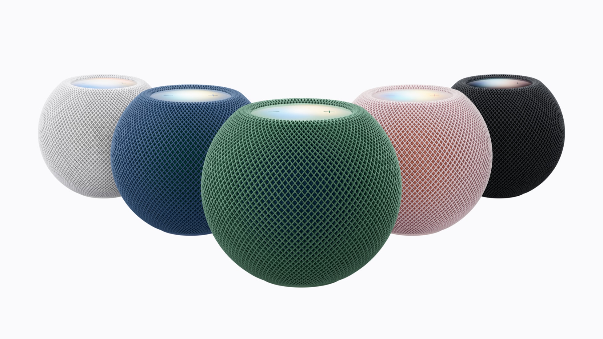 HomePod mini 2 trong năm màu sắc