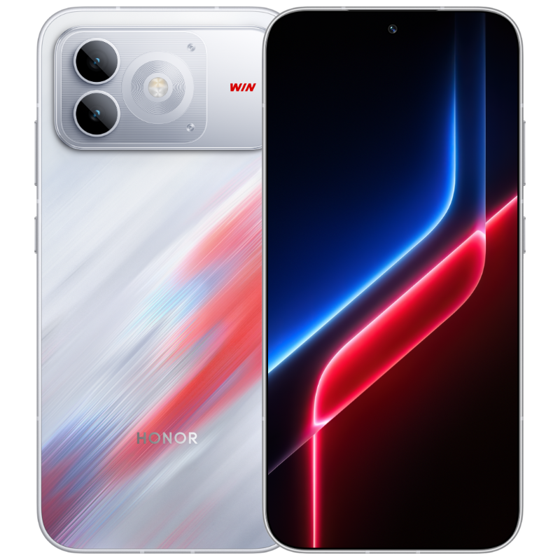 Honor Win Turbo2 màu đỏ và xanh