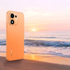 HONOR X8e màu cam trong ảnh sản phẩm của hãng
