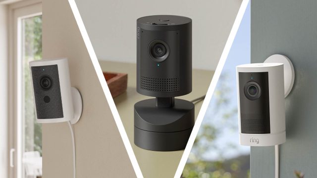 Indoor Cam 4K, Pan-Tilt Indoor Cam 2K và Outdoor Cam 4K Plus của Ring
