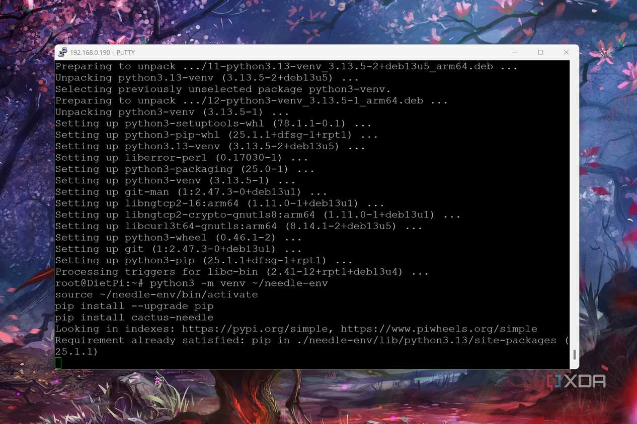 Installing Python packages on a Raspberry Pi — Nguồn: XDA Developers