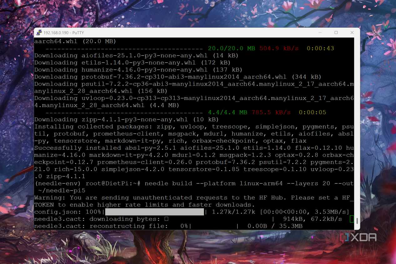 Installing Python packages via Pip — Nguồn: XDA Developers
