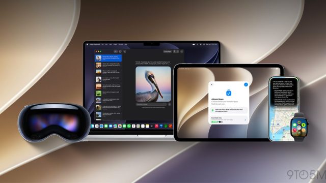 iPad, Mac, iPhone, Apple Watch và kính Vision Pro