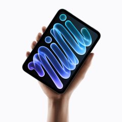 iPad mini A20 Pro với màn hình OLED