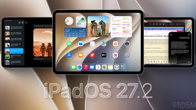 iPadOS 27.2 trên iPad