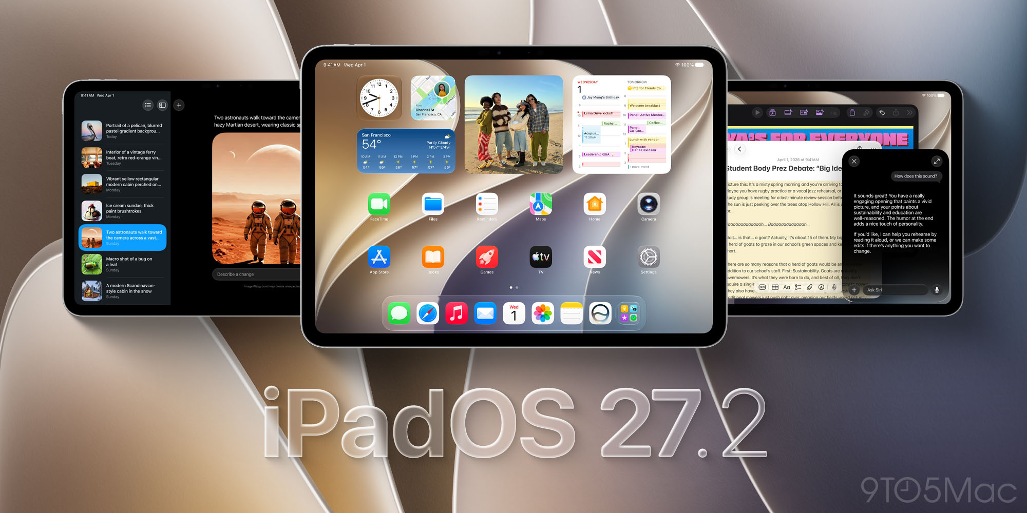 iPadOS 27.2 trên iPad