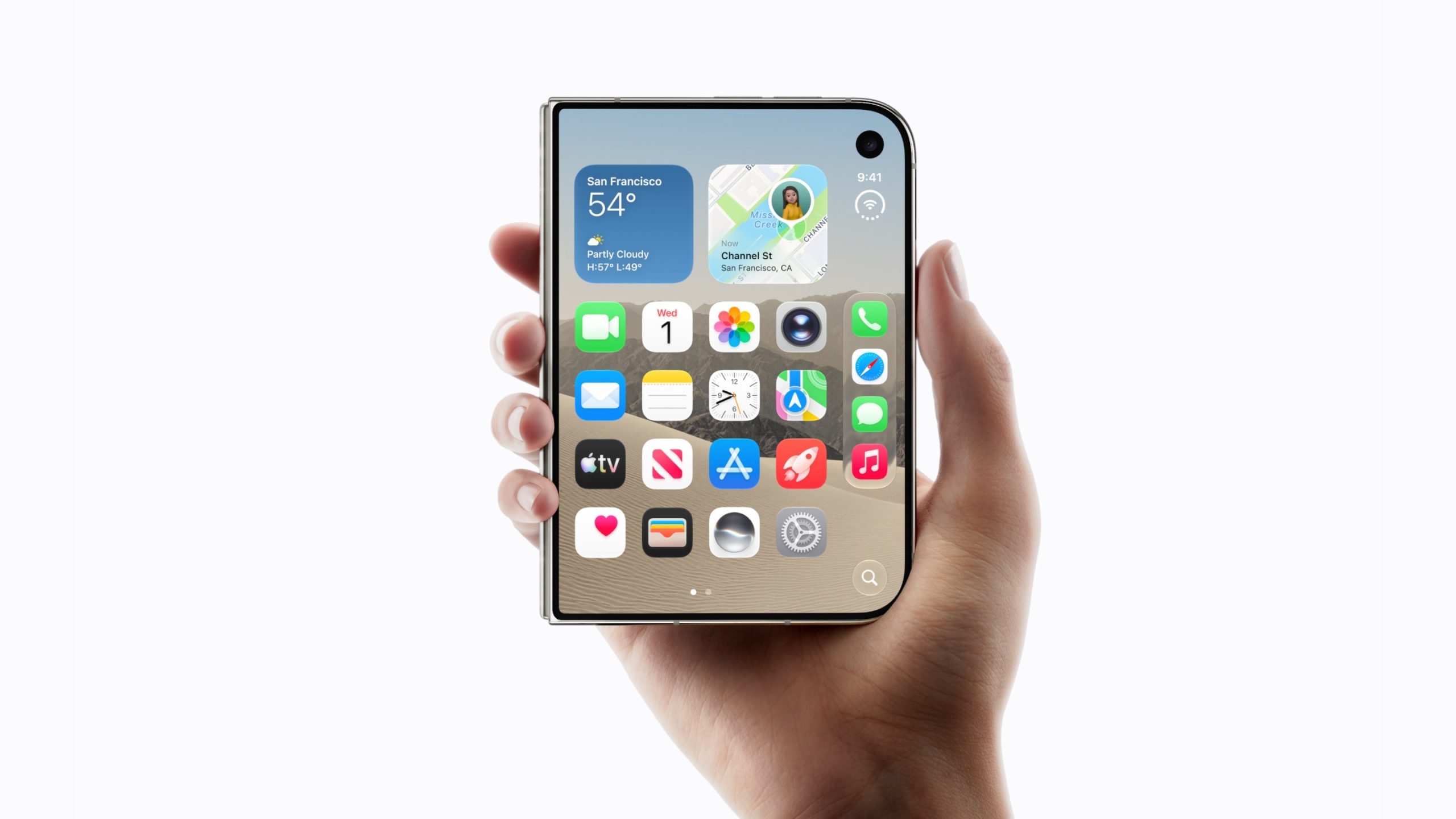 iPhone Duo cầm trên tay