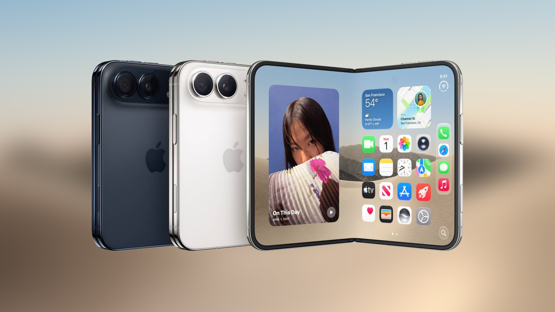 iPhone Duo màn hình gập nano-texture