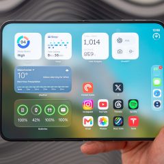 iPhone Duo mở màn hình bên trong
