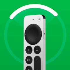 iPhone hiển thị giao diện Precision Finding để tìm Siri Remote
