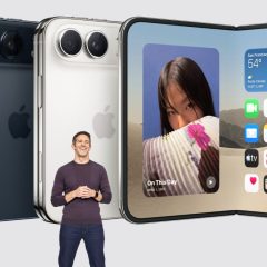 John Ternus giới thiệu iPhone Duo cùng thiết bị ở trạng thái mở và gập