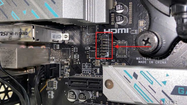 JTPM1 on an MSI motherboard.