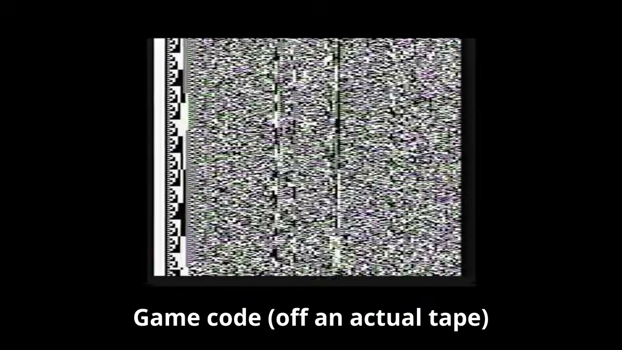 Khung hình Game code off an actual tape trong video GCVHS