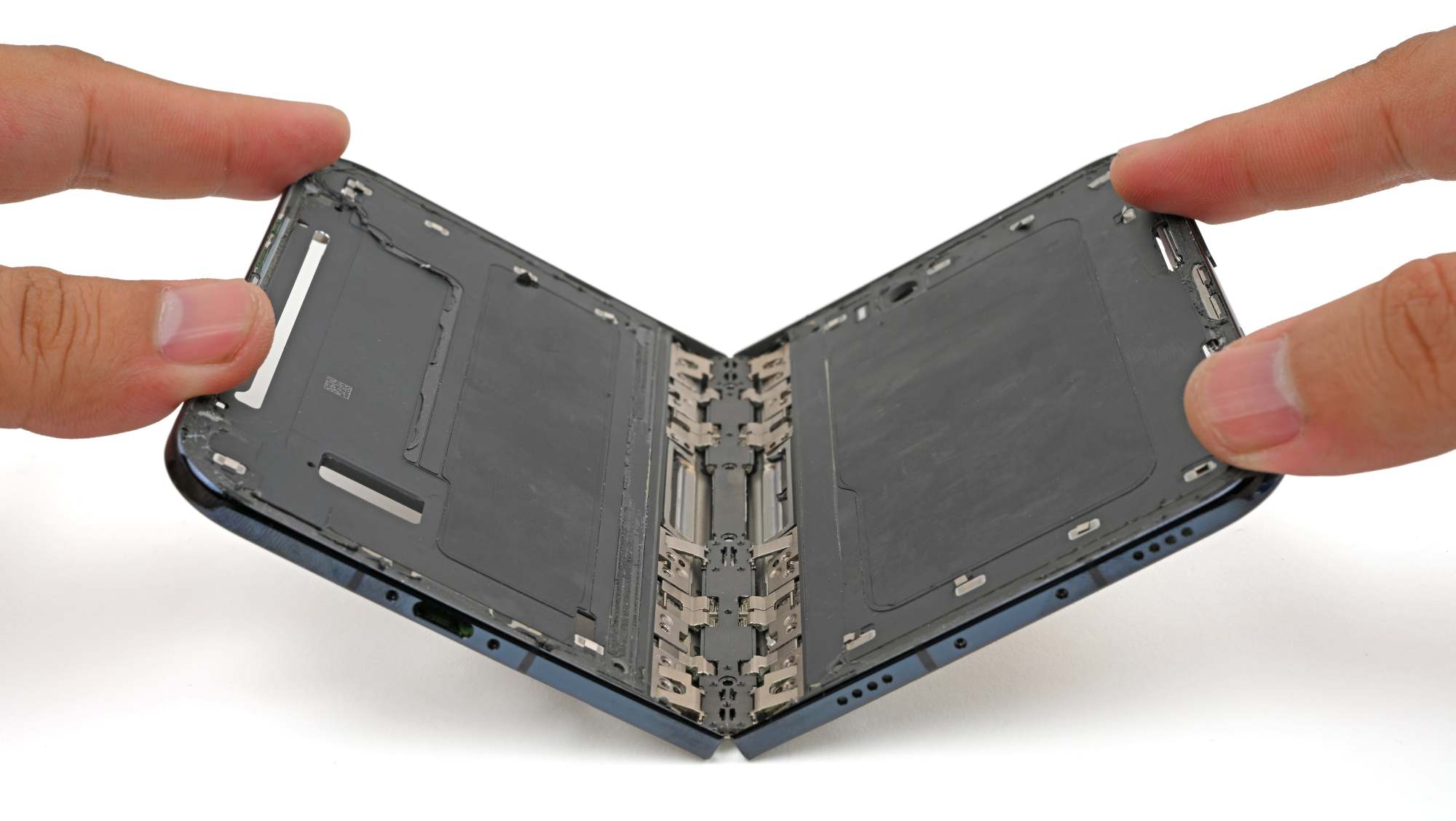 Khung iPhone Duo sau tháo linh kiện