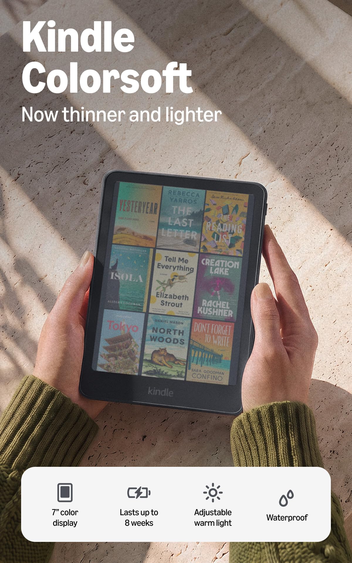 Kindle Colorsoft thế hệ thứ hai