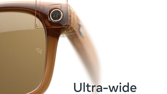 Kính Ray-Ban Meta với camera góc siêu rộng
