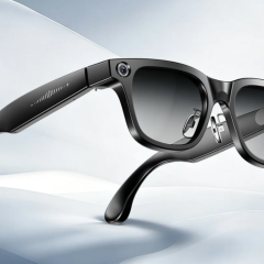 Kính Rogbid VisionMax màu đen, camera gắn trên gọng