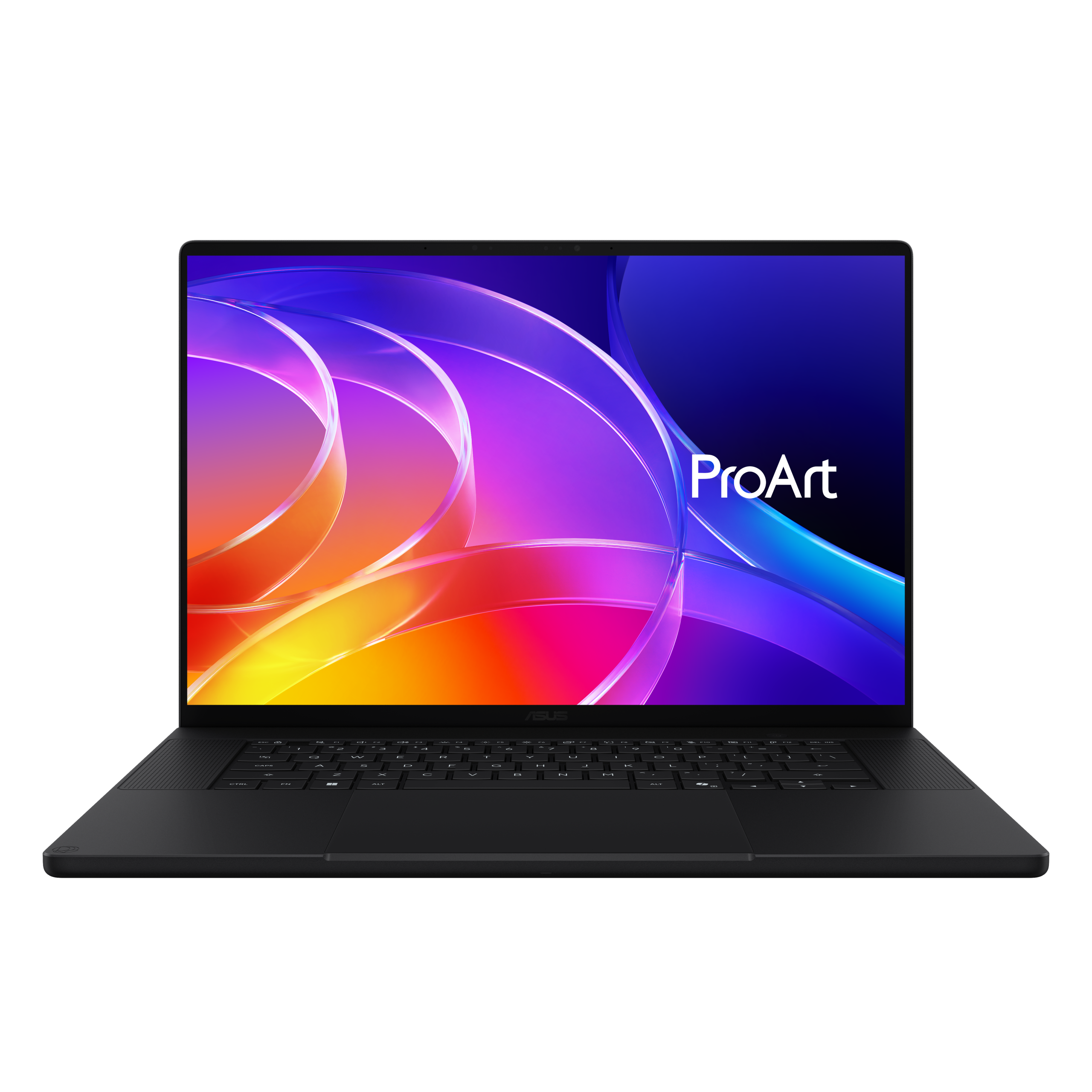 Laptop ASUS ProArt P16 màu Nano Black mở màn hình