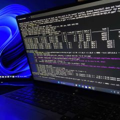 Laptop chạy llama-bench trên GPU 8GB