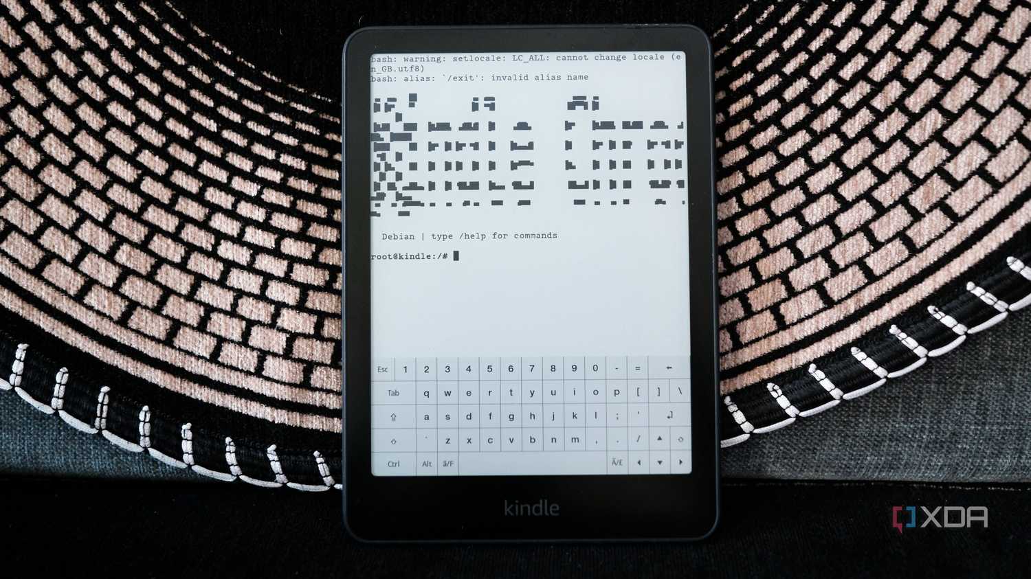 Linux Chroot on Kindle
