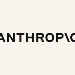 Logo Anthropic trên nền sáng