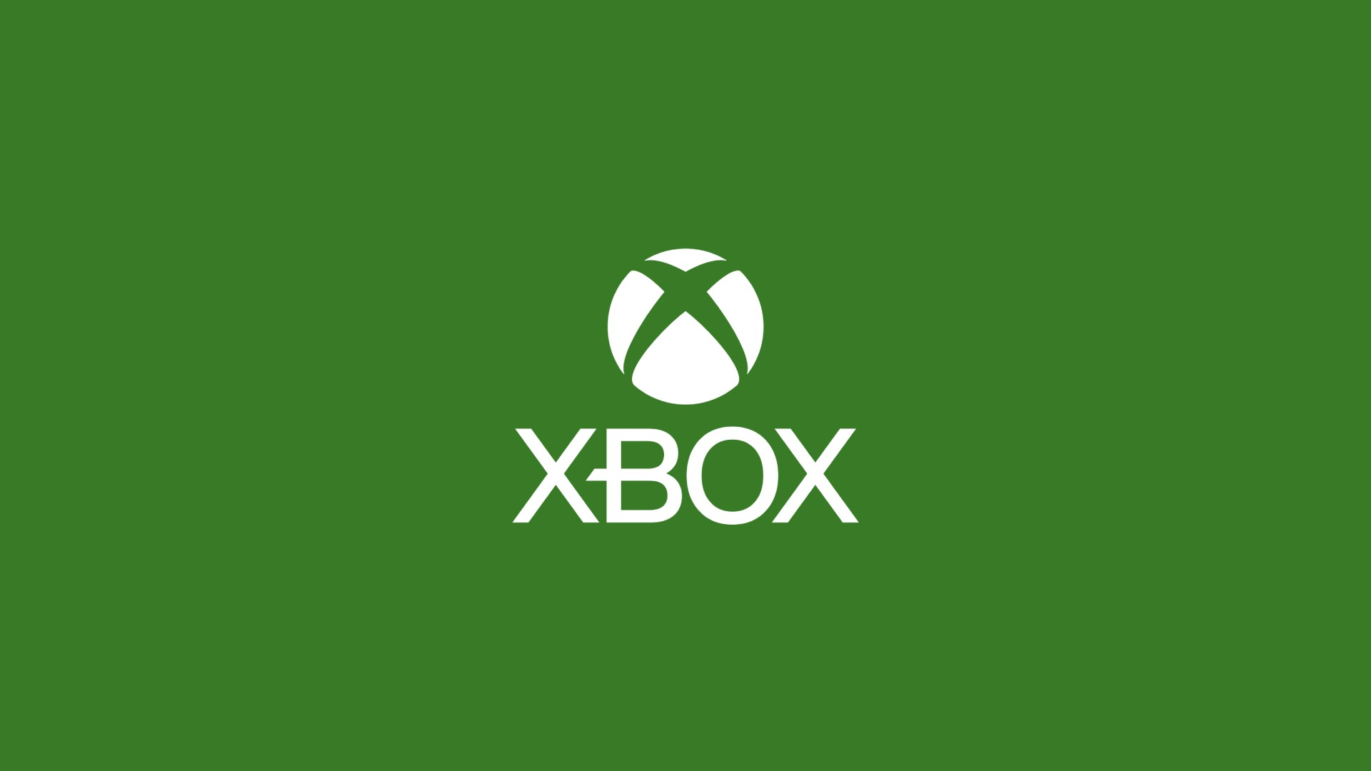Logo Xbox màu trắng trên nền đen