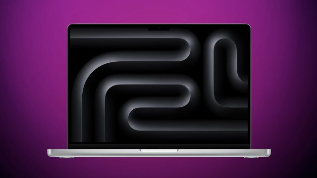 MacBook Pro hiện tại với màn hình và bàn phím