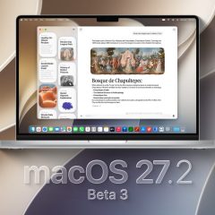 macOS 27.2 Beta 3 trên MacBook Pro