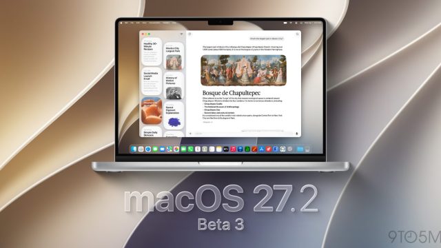 macOS 27.2 Beta 3 trên MacBook Pro