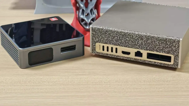 MaixStation và DGX Spark đặt cạnh nhau