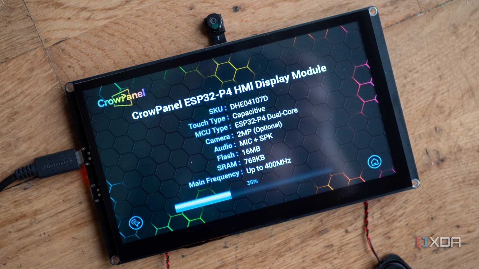Màn hình điều khiển CrowPanel ESP32-P4