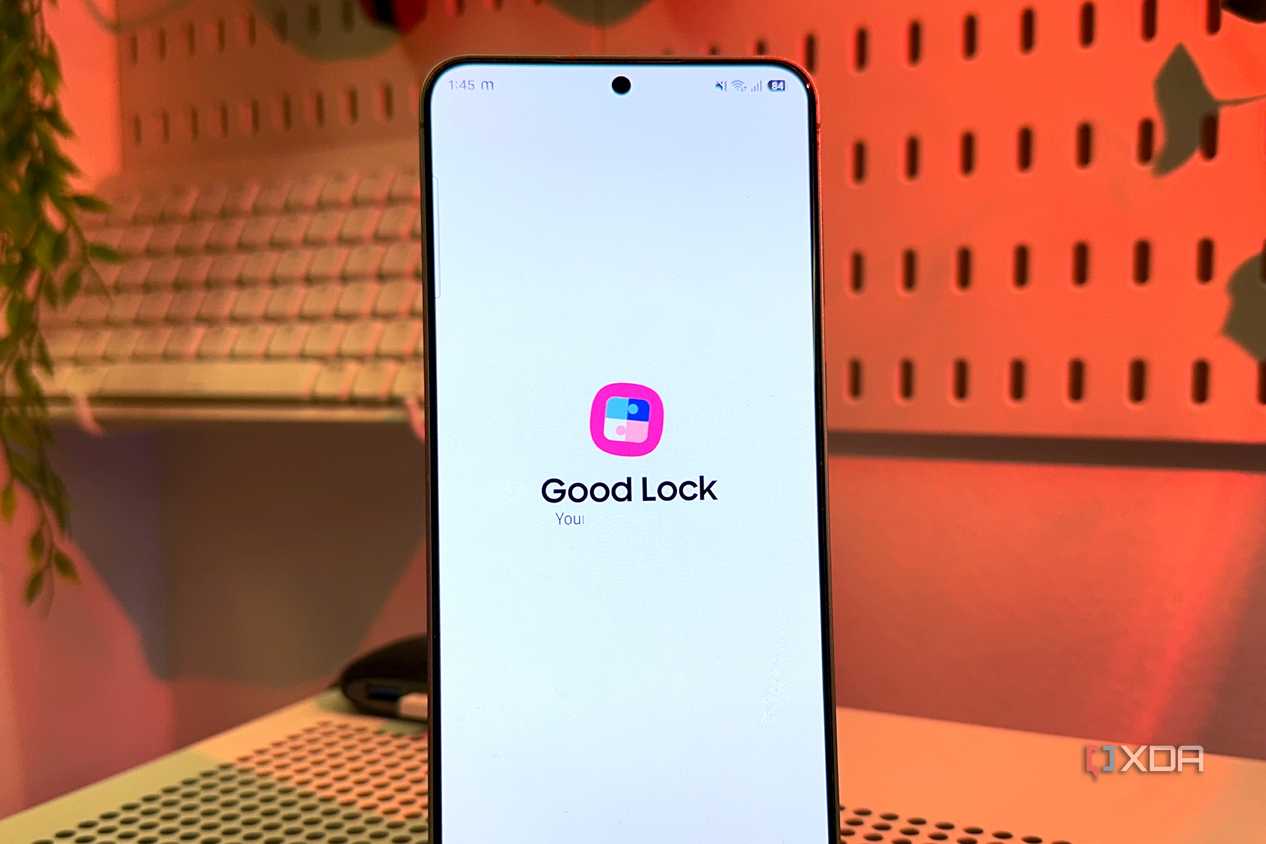 Màn hình khởi động của Good Lock, ứng dụng cần cài trước khi dùng cử chỉ nhiều ngón