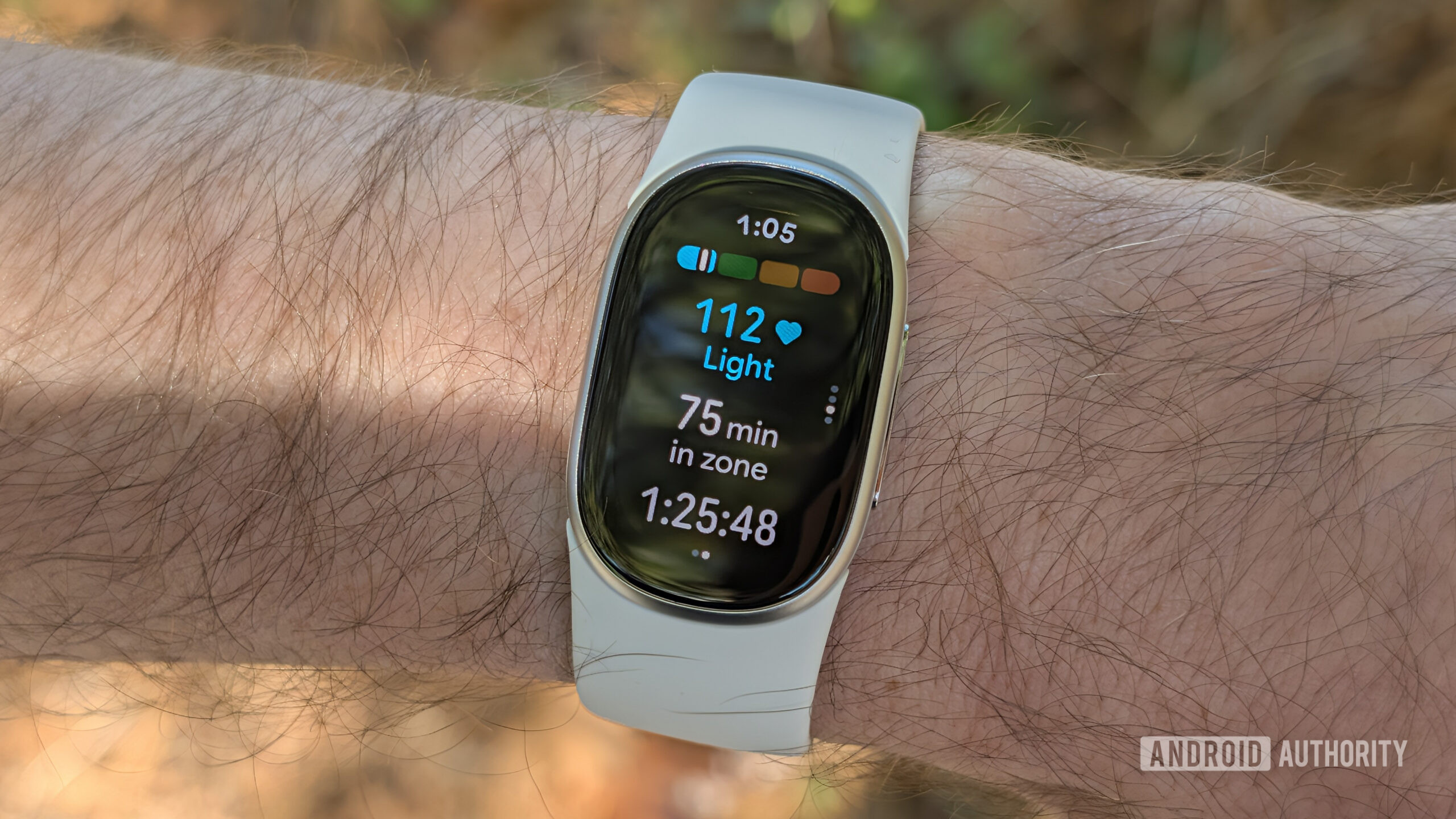 Màn hình theo dõi bài tập trên Fitbit Edge