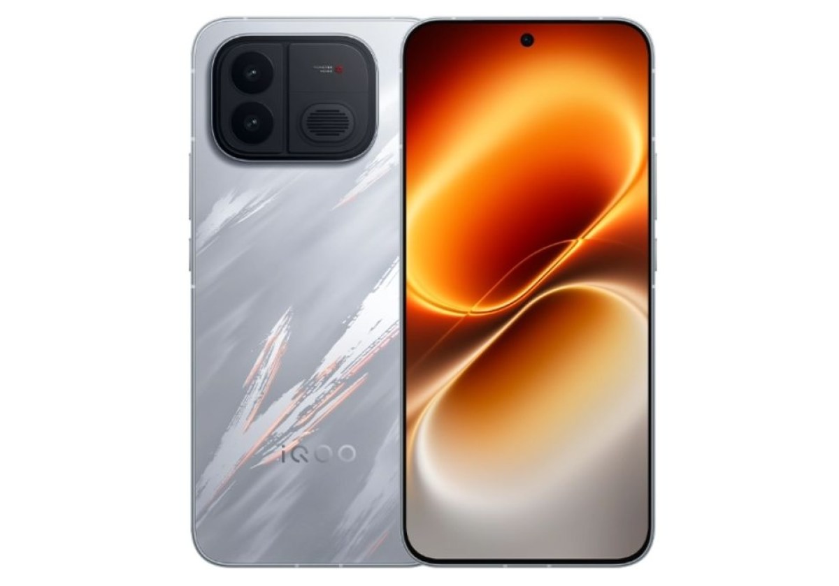 Mặt lưng iQOO Neo12 với cụm quạt tản nhiệt