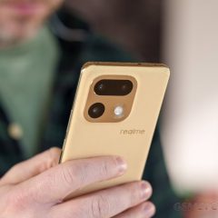 Mặt lưng Realme 16 Pro+ với cụm camera sau