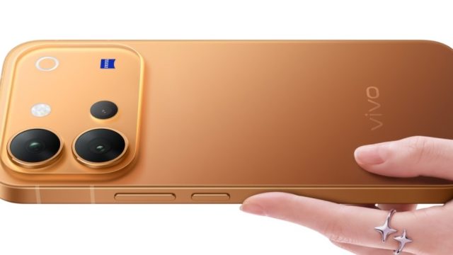 Mặt lưng vivo V80 với cụm camera ZEISS và các màu sắc ra mắt tại Ấn Độ