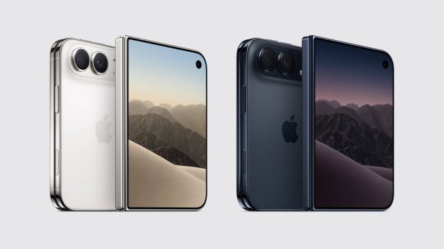Mặt sau iPhone Duo với cụm camera kép
