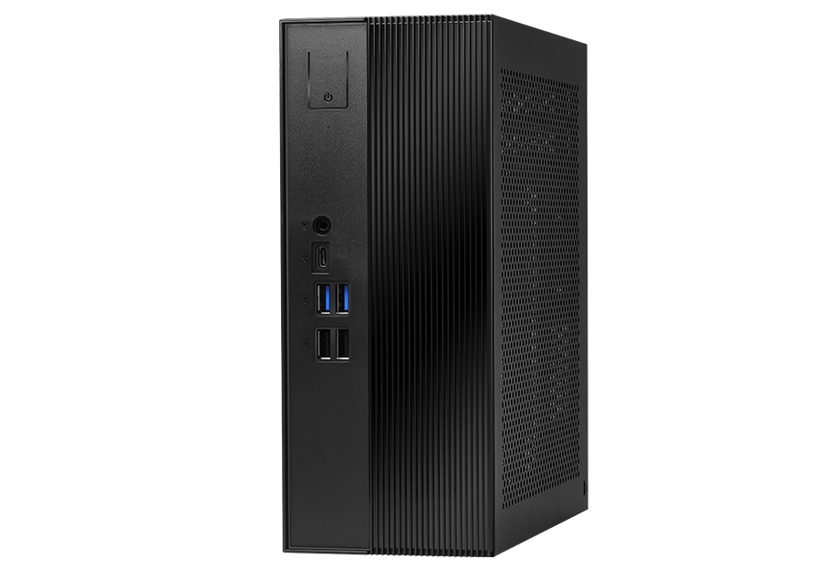 Mặt trước case máy tính mini ASRock DeskSlim